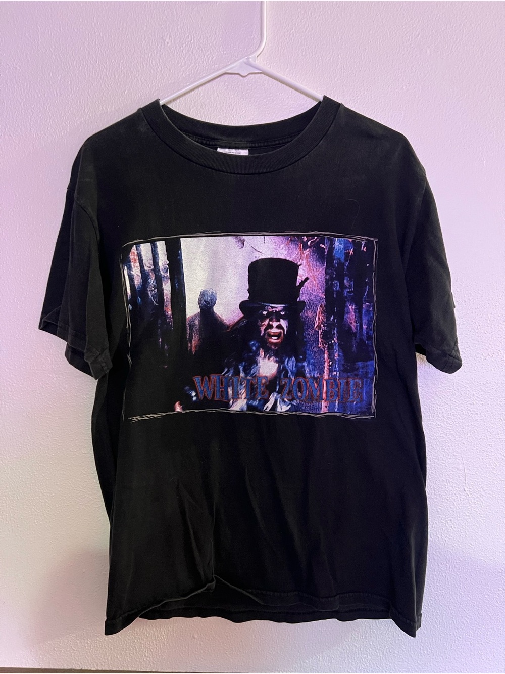 Tultex Black White Zombie Graphic Tee